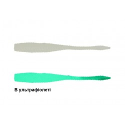 Силиконовая приманка для рыбалки, ZEOX Pixie Tail, длина 1,7 дюймов, 10шт/уп, цвет №101 G